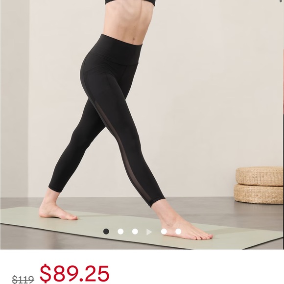 SMALL | black mesh, new, unworn. Salutation stash high rise mesh ⅞ leggings - Picture 1 of 3